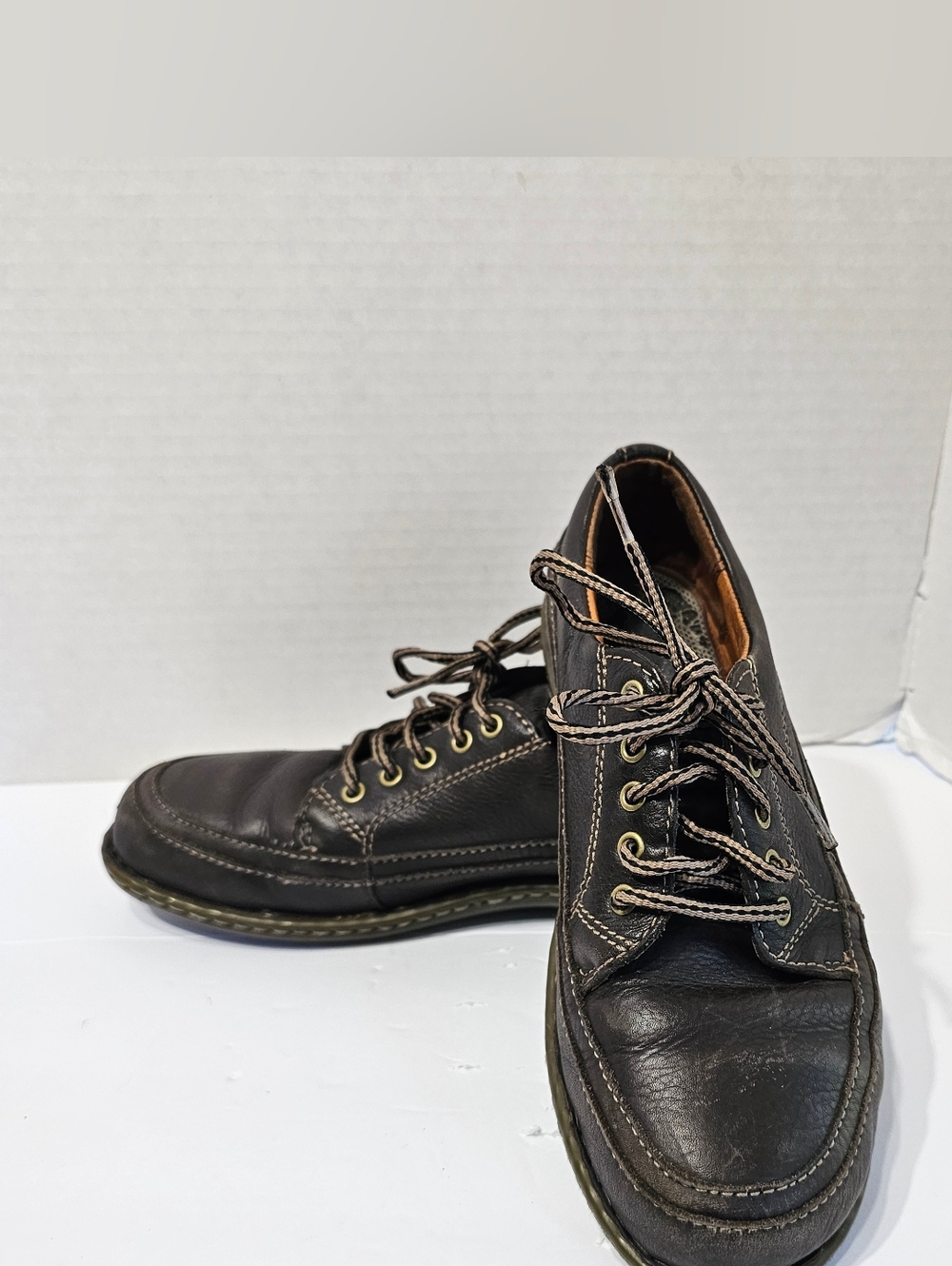 Hush Puppies Steel Toe Work Shoes Women's sz 8.5 Wide Width